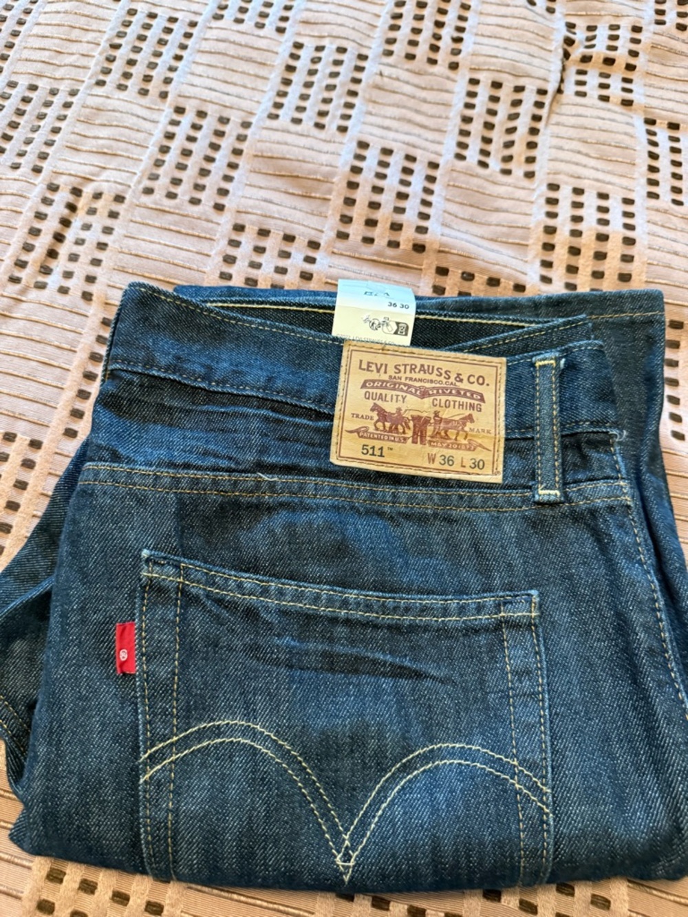 Levi's 511 Men's Jeans - Dark Blue Denim